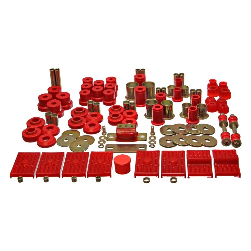 Energy Suspension 76-79 Firebird / 75-79 Nova Red Hyper-flex Master Bushing Set