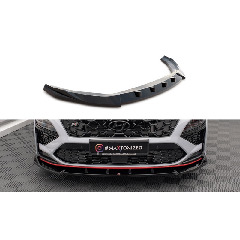 Maxton Design Front Splitter V.2 – Hyundai Kona N Mk2