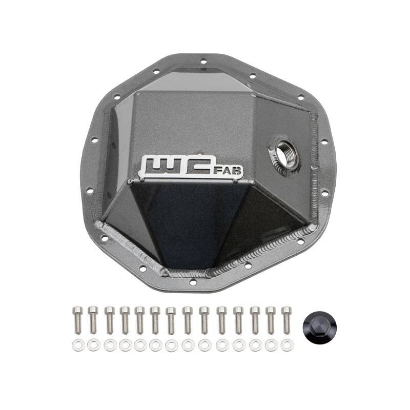 Wehrli 20-24 GM Duramax – 19-23 Ram HD Rear Differential Cover – Grey