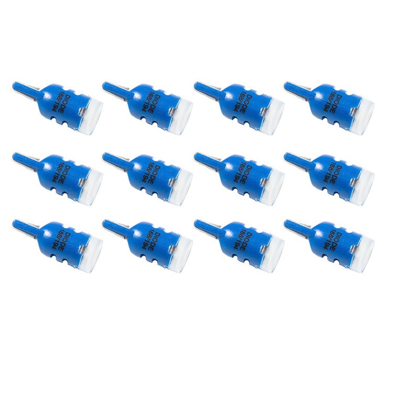 194 LED Bulb HP3 LED Blue Set of 12 Diode Dynamics