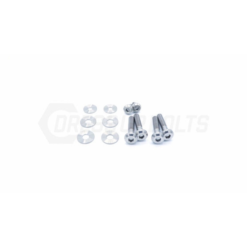 Dress Up Bolts 15-21 WRX/STI Titanium Hardware Trunk Kit – Polished | SUB-019-Ti-POL