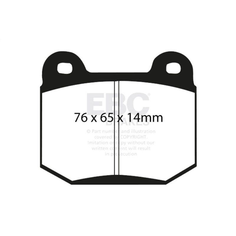 EBC 99-03 Mitsubishi Lancer Evolution 2.0 Turbo Bluestuff Rear Brake Pads
