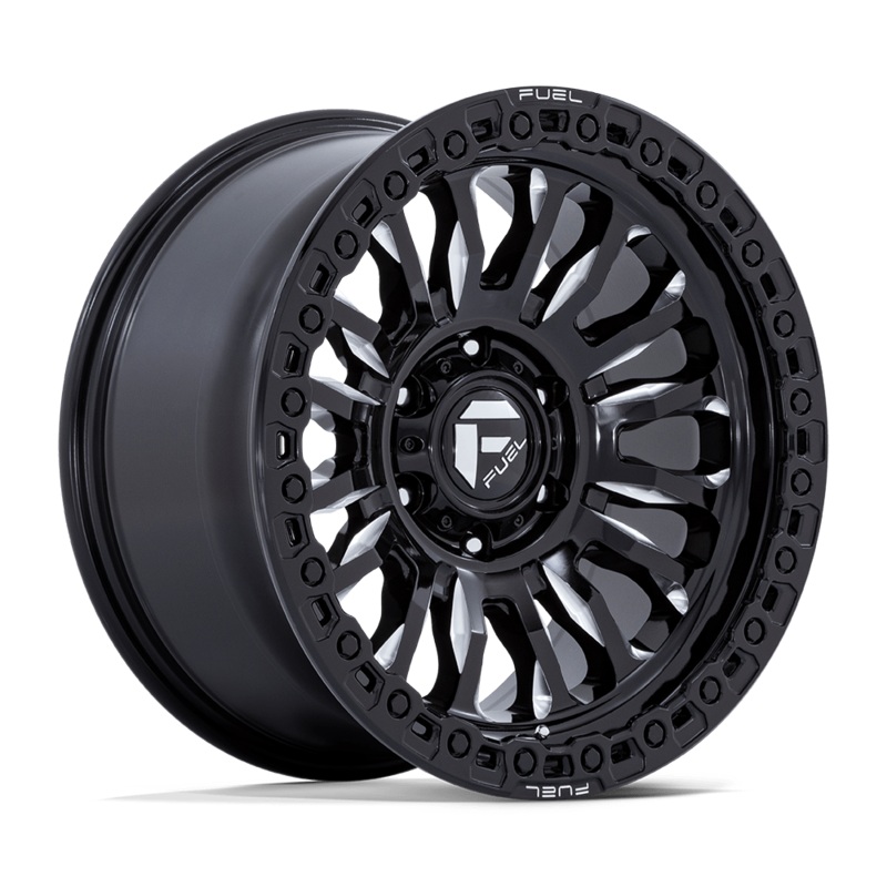 Fuel Wheels FC857 Rincon 18″ 8×180 Gloss Black Milled