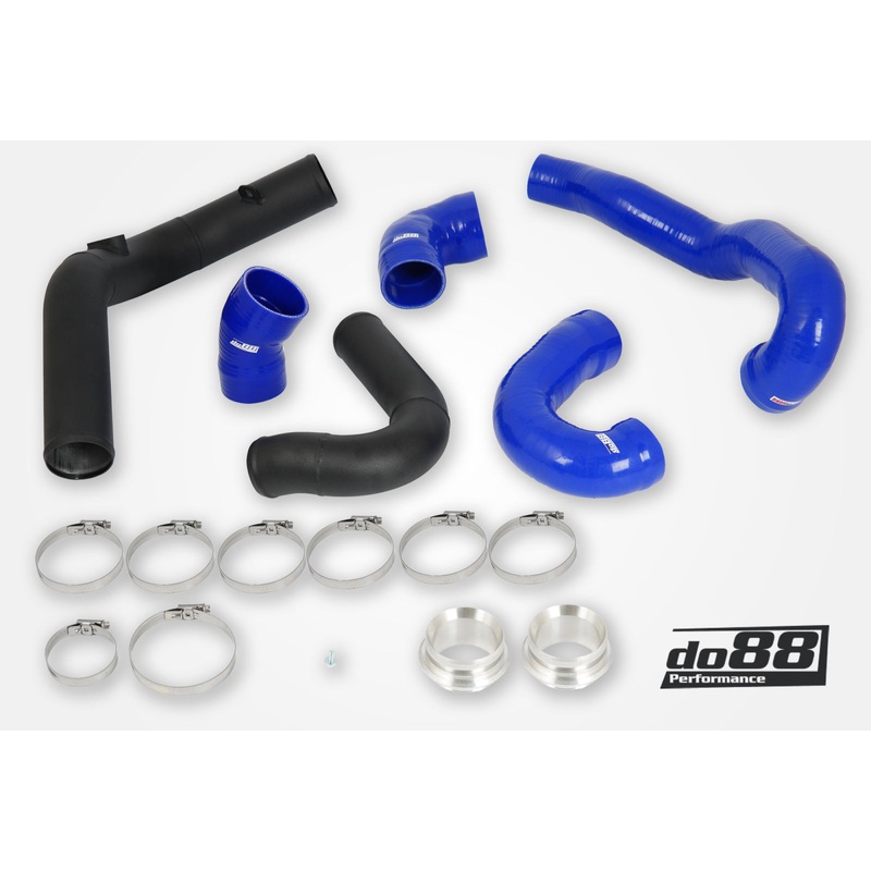 SAAB 9-5 2.8t V6 2010-2011 Pressure pipes with Blue hoses