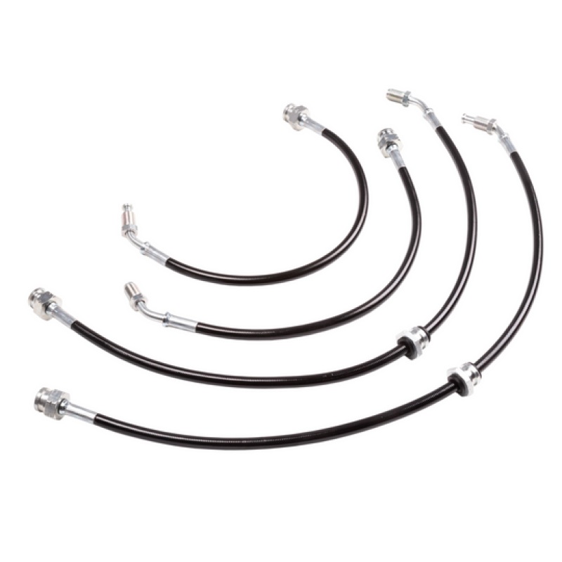 Chase Bays 89-02 Nissan S13/S14/S15 (w/Z32 Caliper) Ext Front Caliper Brake Lines (Frt Lines Only)