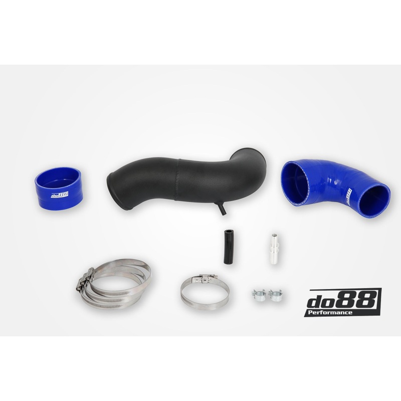 SAAB 9-5 2.0t 2010-2011 Inlet pipe with Blue hoses