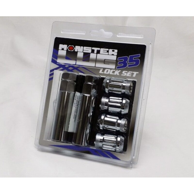 Wheel Mate Monster 35 Lock Set – Chrome 1/2in