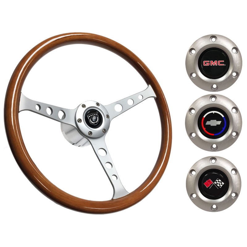 1960-73 Chevy Truck, GMC Steering Wheel Kit | Classic Wood | ST3578