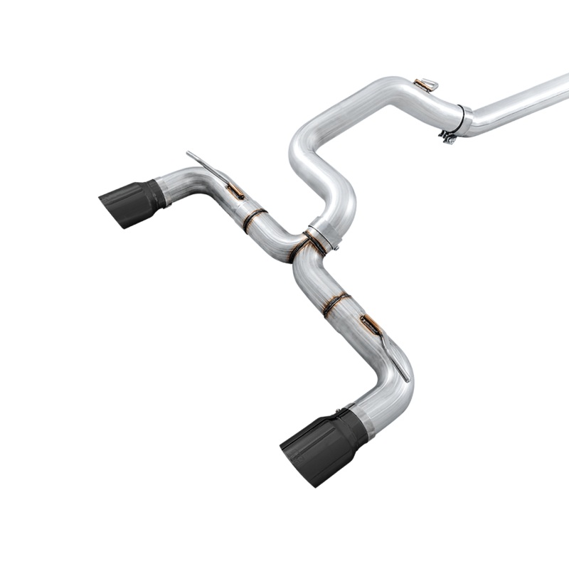 AWE Tuning Ford Focus RS Track Edition Cat-back Exhaust – Diamond Black Tips
