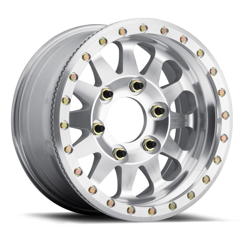 Method MR101 Beadlock 17×9 -12mm Offset 6×5.5 108mm CB Raw Machined w/BH-H24125 Wheel
