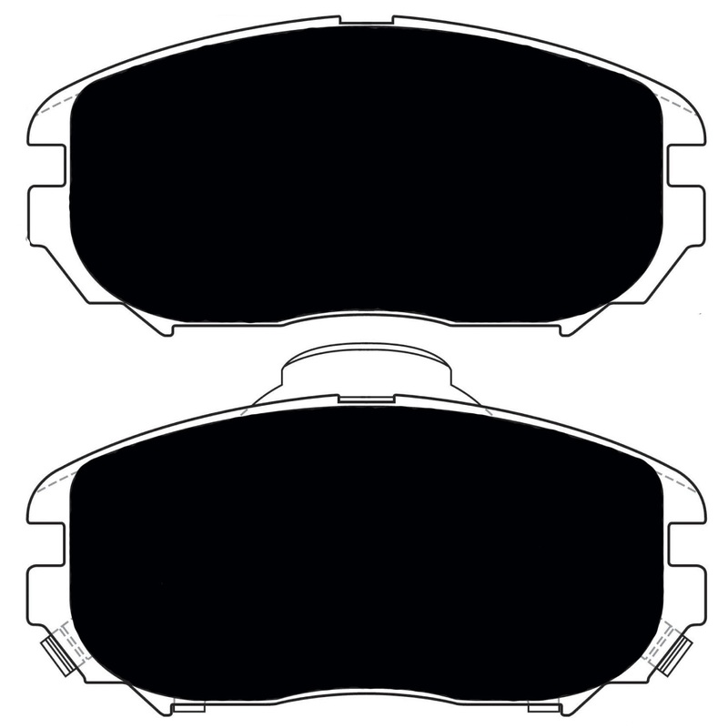 Porterfield Brake Pads for 2017 BUICK CASCADA
