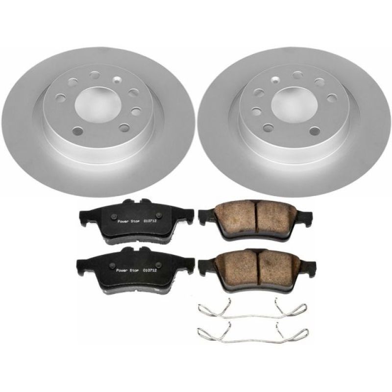 PowerStop Power Stop 03-11 Saab 9-3 Rear Z23 Evolution Sport Coated Brake Kit