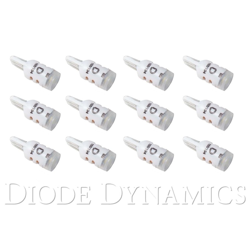 194 LED Bulb HP5 LED Warm White Set of 12 Diode Dynamics