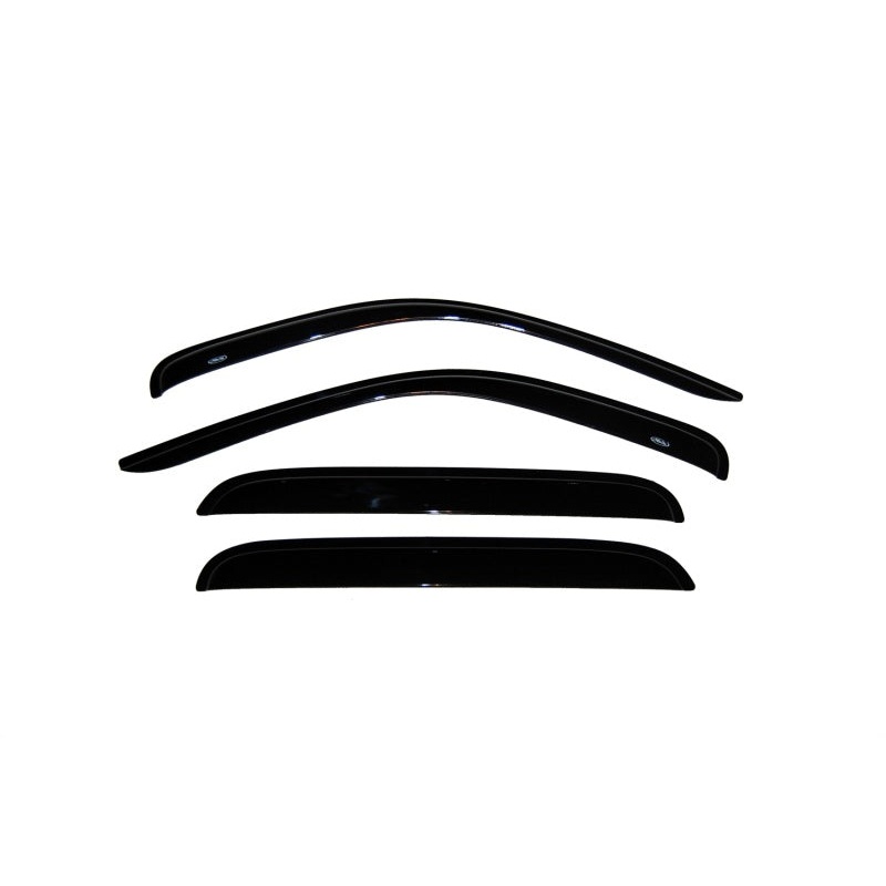 AVS 00-04 Dodge Dakota Crew Cab Ventvisor Outside Mount Window Deflectors 4pc – Smoke