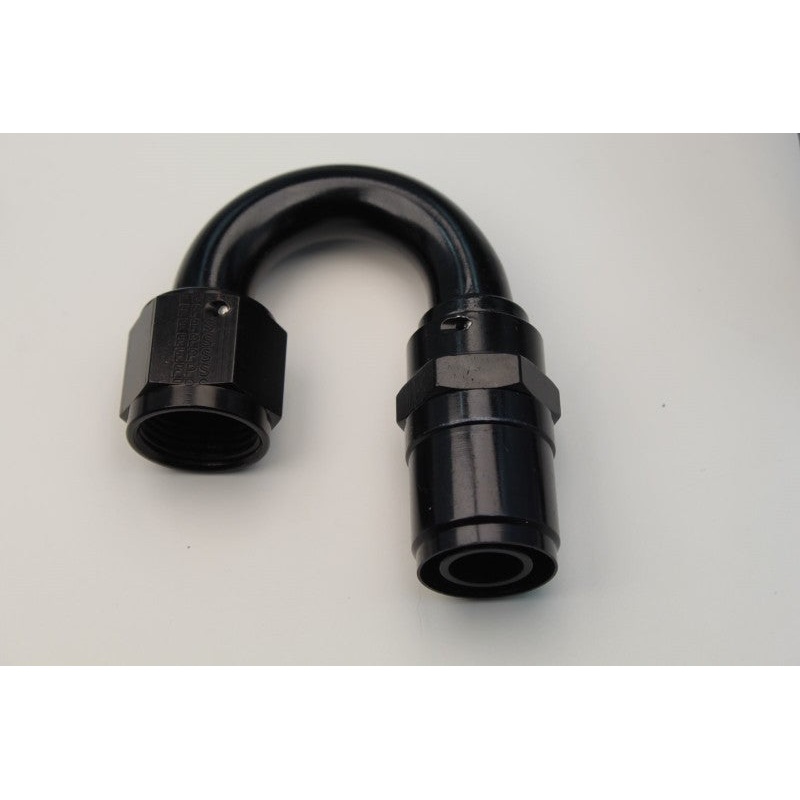 Fragola -12AN Male Rad. Fitting x 90 Degree Race-Rite Crimp-On Hose End
