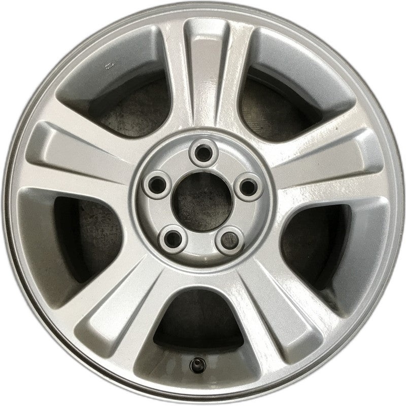 16″ EXPLORER 02-03 4 Dr exc. Sport Trac; 16×7 aluminum 5 double spokes w/o openings in spokes Original OEM Wheel Rim