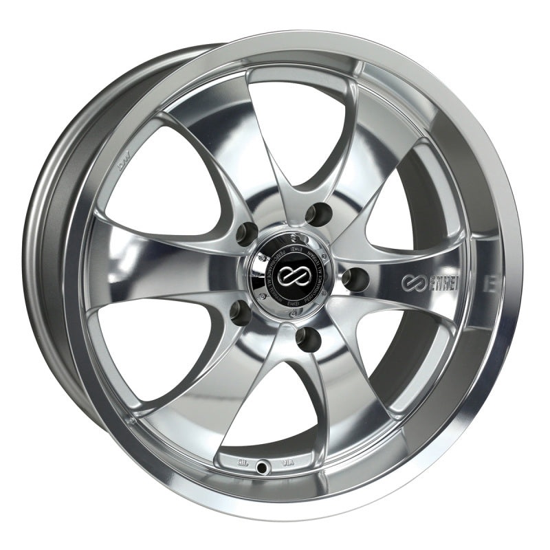 Enkei M6 Universal Truck&SUV 18×8.5 20mm Offset 5×127 Bolt Pattern 71.6mm Bore Mirror Finish Wheel