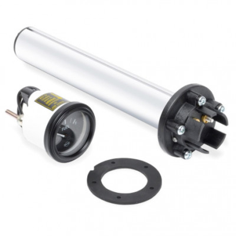 Nuke Performance 8″ Fuel Level Sending Unit 0-90 Ohms with Fuel Gauge