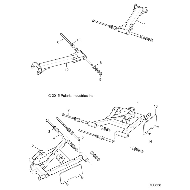 Weld-A-Arm,Rear,Lower,Rh,60,S.Gr by Polaris