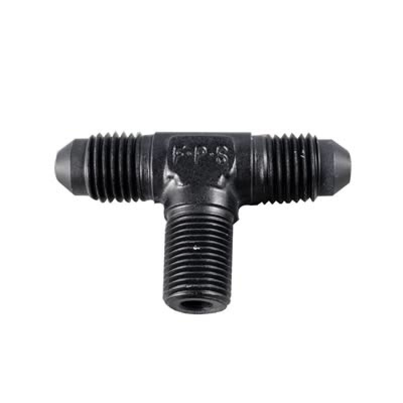 Fragola -3AN x 90 Degree Union Fitting – Black