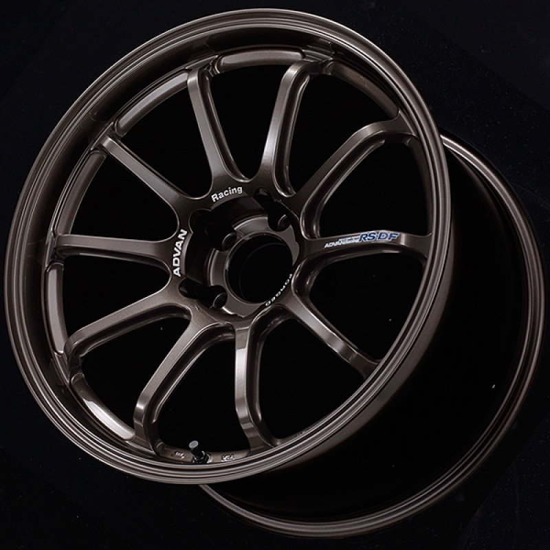 Advan RS-DF Progressive 18×9.5 +12 5-114.3 Dark Bronze Metallic Wheel