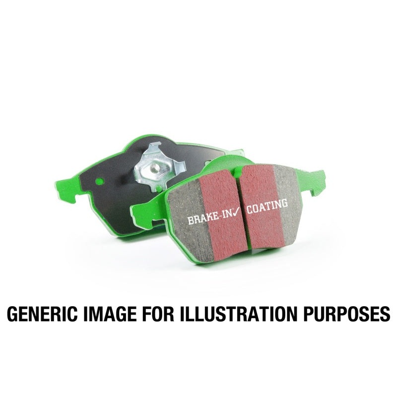 EBC 14+ Mazda 3 2.0 (Mexico Build) Greenstuff Front Brake Pads