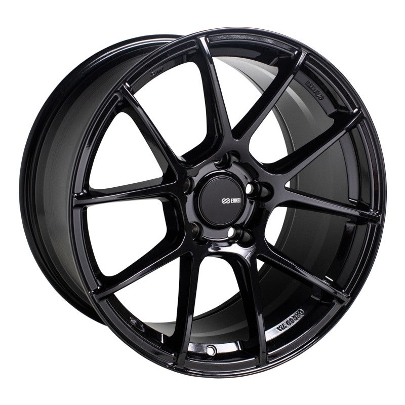 Enkei TS-V 18×8 5×114.3 45mm Offset 72.6mm Bore Gloss Black Wheel