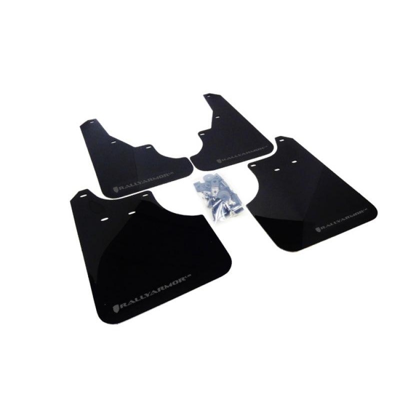 Rally Armor 09-13 Subaru Forester Black UR Mud Flap w/ Grey Logo