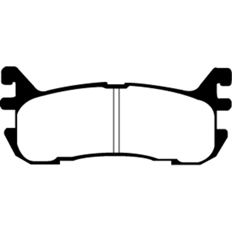 EBC 97-02 Ford Escort 2.0 Ultimax2 Rear Brake Pads
