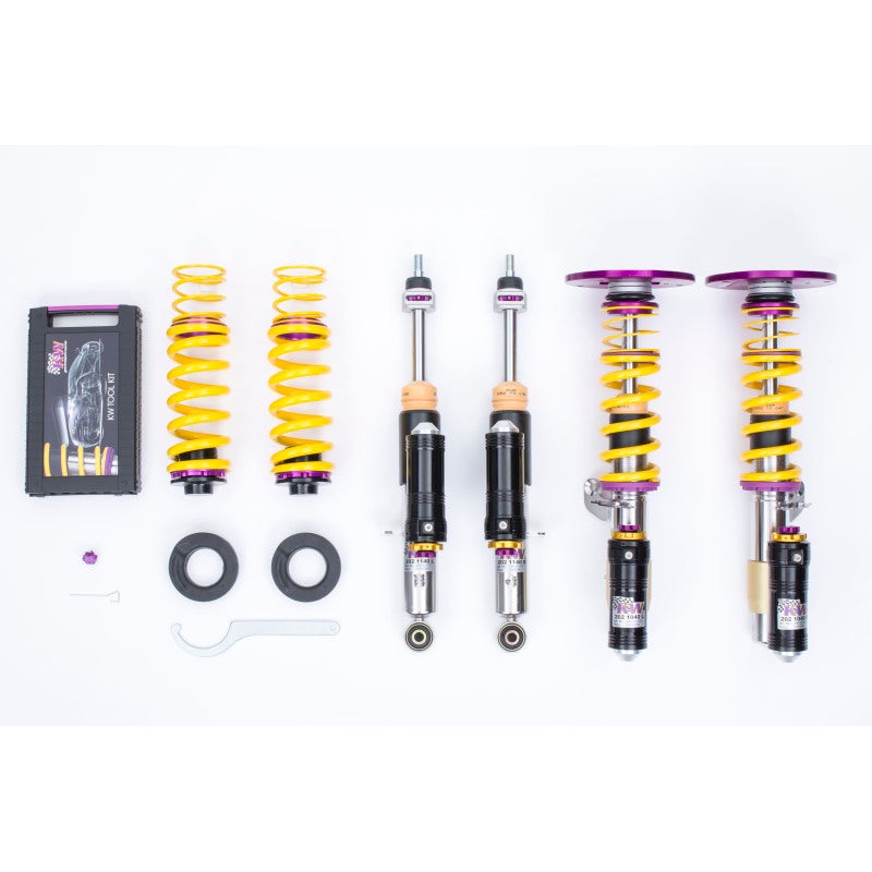 KW Suspension V4 3-Way Clubsport Coilovers – 16-20 BMW M2 (F87)