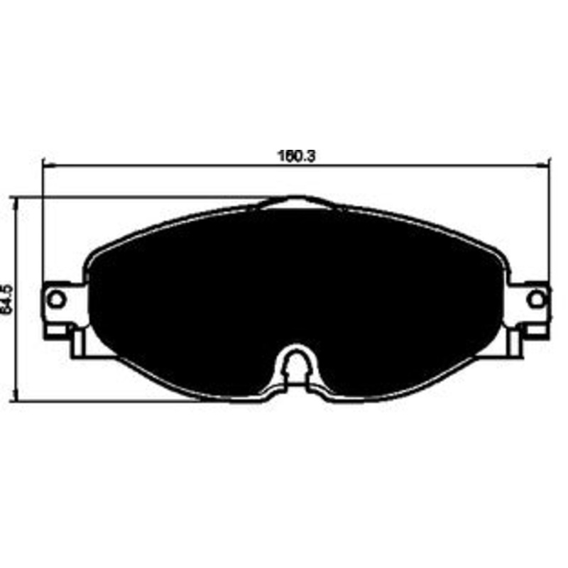 Porterfield Brake Pads for 2017 VOLKSWAGEN Golf Wagon/Alltrack – w/USA Std Brk System