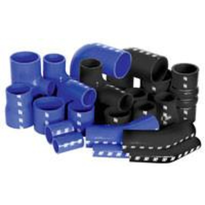 Turbosmart Silicone Hose – Black 90 degree / 2.50″ diameter (TS-HE90250BK)