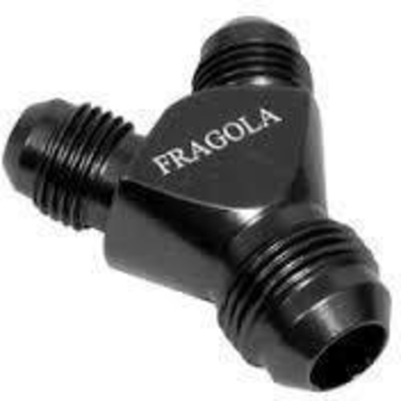 Fragola -12 AN To Dual -10 AN Y Fitting 900613-BL