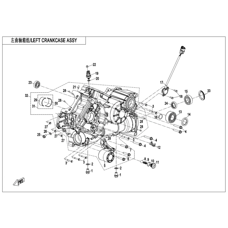 Gear Sensor (Replaces 0Jwv-012200-3000) by CF Moto