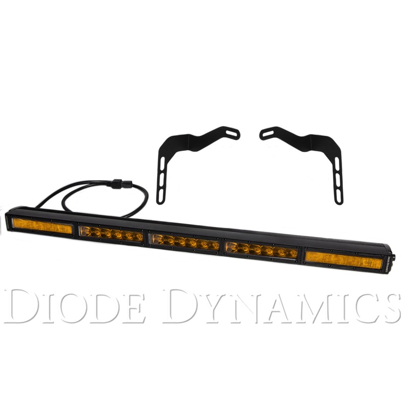 Tundra 30 Inch LED Lightbar Kit Amber Combo Stealth Series Diode Dynamics