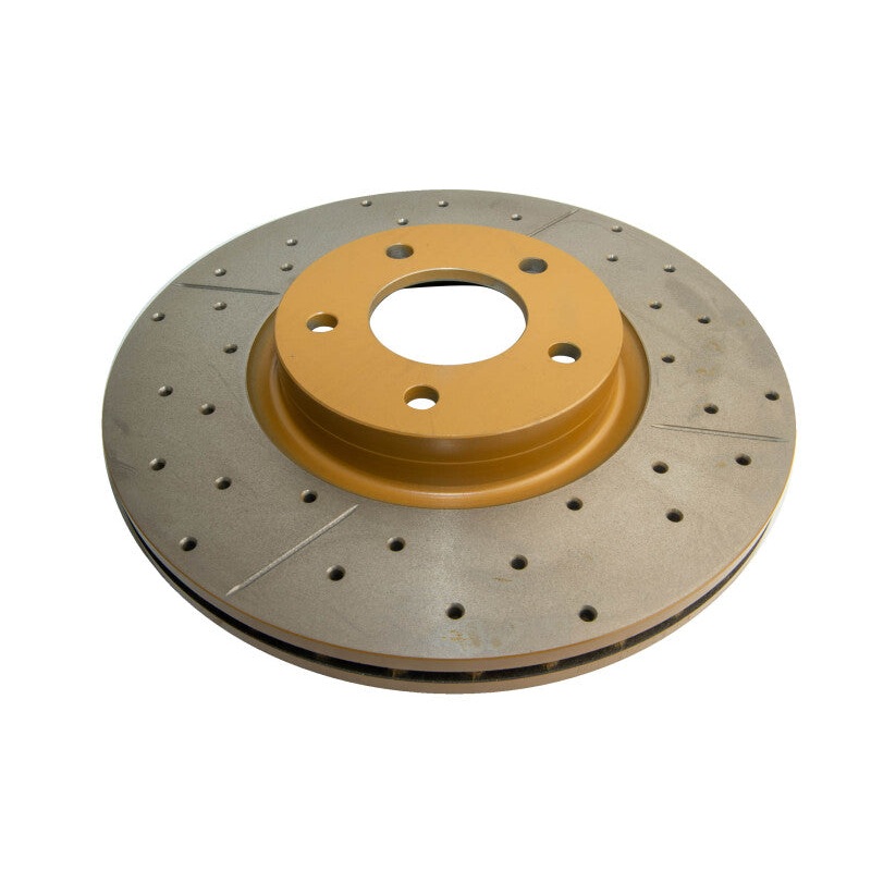 DBA 06+ MazdaSpeed3 Front Drilled & Slotted Street Series Rotor