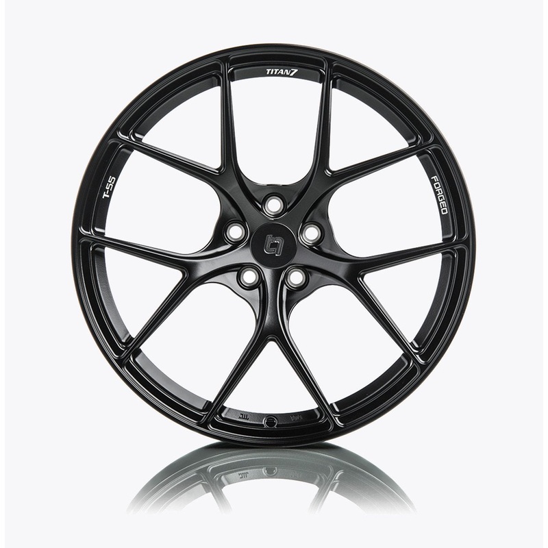 Titan 7 T-S5 Wheel 19×8.5 5×120 35mm Machine Black