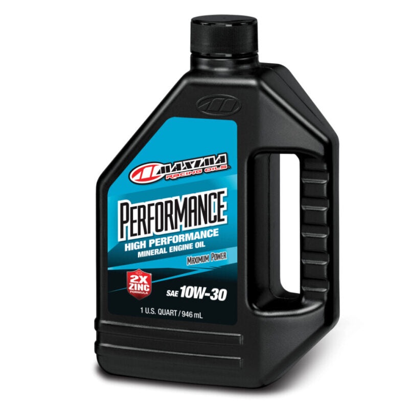 Maxima Performance Auto Performance 10W30 Mineral Engine Oil – Quart