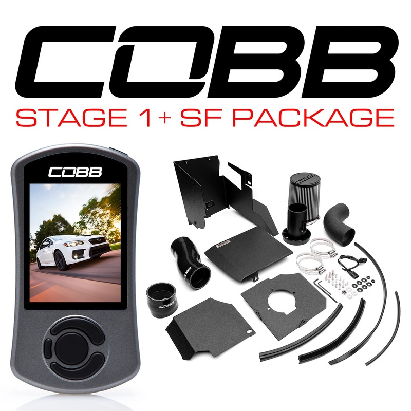 COBB [15-21 WRX] Stage 1+ SF Intake Power Package | SUB0040W1P