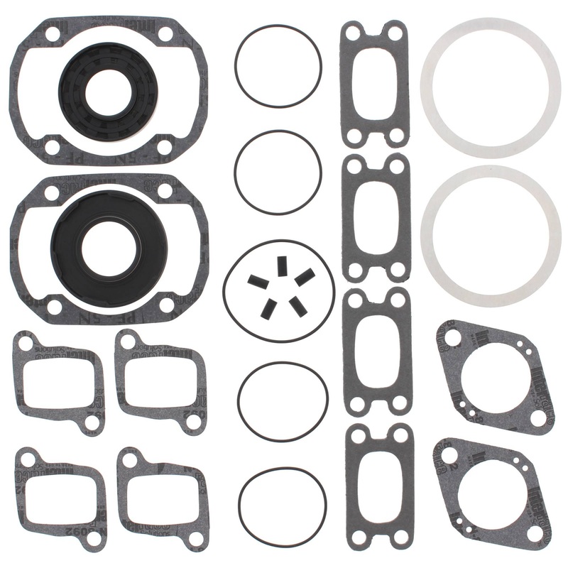 Vertex 711162B Gaskets 80-82 Moto ski Futura/500E FC/2 Complete Gasket Kit w/ Oil Seals