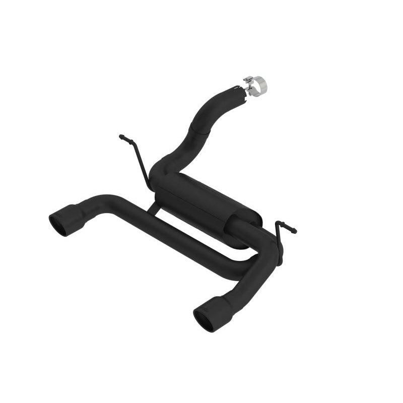 Borla 18-23 Jeep Wrangler JL/JLU 2.0L 4Cyl 2DR/4DR Axle Back Exhaust ATAK w/ 2.5in Tips – Black