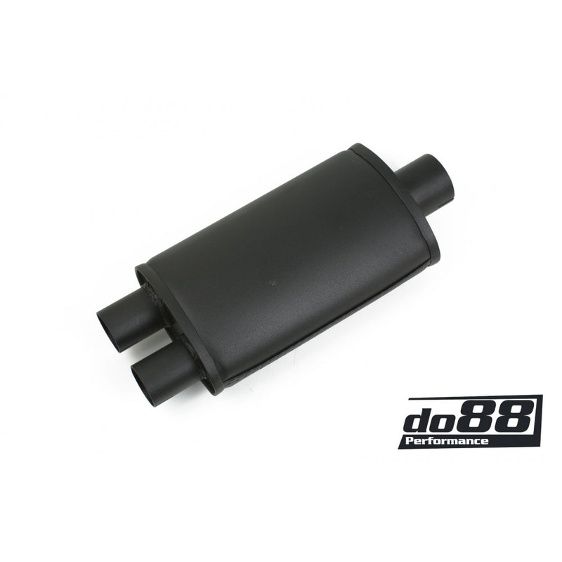 Muffler steel Split 2 / 2,5” (51/63mm)