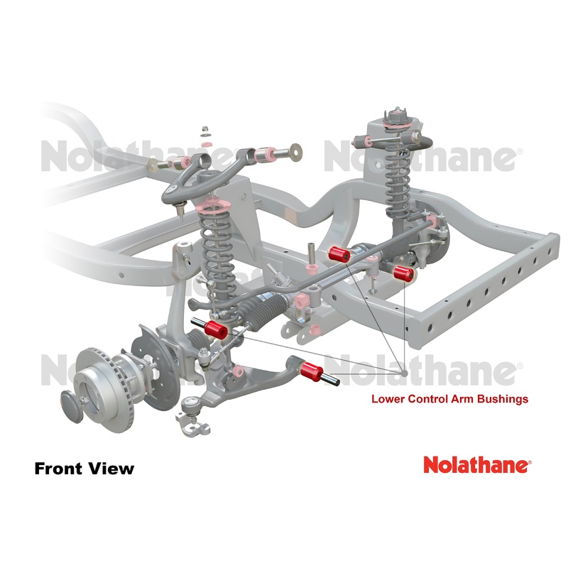 Nolathane Rear Control Arm – Lower Inner Bushing Kit  (REV032.0004)