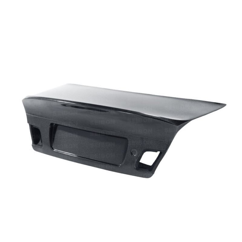 Seibon CSL Carbon Fiber Trunk Lid | 1999-2004 BMW 3 Series 2DR E46 (TL9904BMWE462D-C)