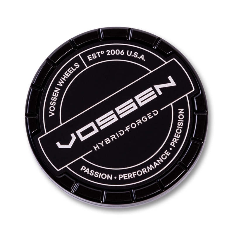 Vossen Billet Sport Cap – Large – Hybrid Forged – Gloss Black