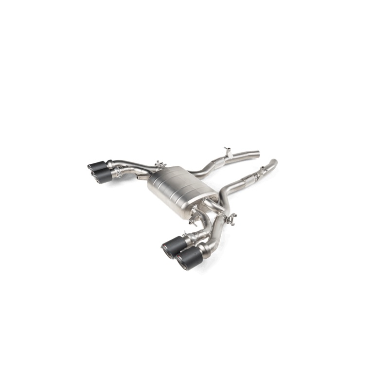 Akrapovic 19-20 BMW X3M / X4M (F97/F98) w/OPF/GPF Slip-On Line (Titanium) (Req. Tips)