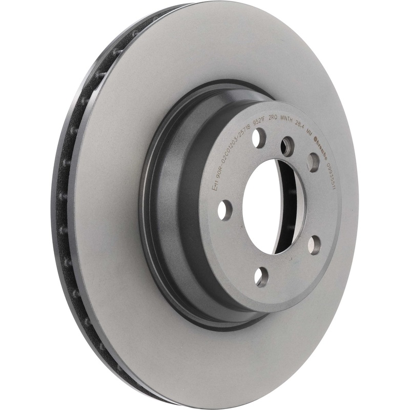 PRIME UV Coated Front Disc Brake Rotor – 09.9355.11