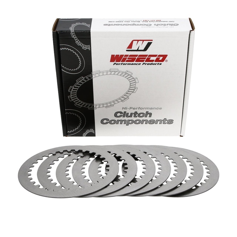 Wiseco WPPS025 Clutch Plate Kit – 8 Steel Clutch Basket