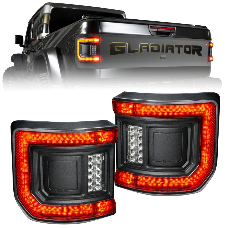 Oracle 2020+ Jeep Gladiator JT Flush Mount LED Tail Lights –  Tinted Lens