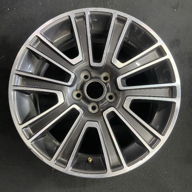 19″ MUSTANG 10 19×8.5 TPMS 10 spoke black inlay Original OEM Wheel Rim